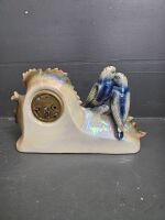 1950's Jema Holland Lustreware Germany Mantle Clock - 2