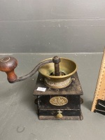 A Kenrick & Sons Patent Antique Coffee Mill - 3