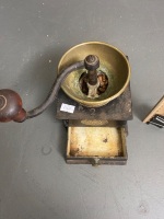 A Kenrick & Sons Patent Antique Coffee Mill - 4