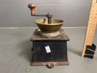 A Kenrick & Sons Patent Antique Coffee Mill - 5