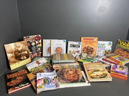 Large Selection of Cooking Books