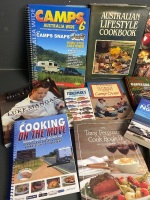 Large Selection of Camping, Travel and Cook Books - 2