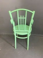 Green Bentwood Outdoor Verandah Chair - 2