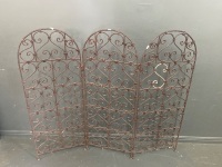 Morrocan Metal Screen