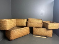 Quantity of Cane Baskets