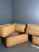 Quantity of Cane Baskets - 2