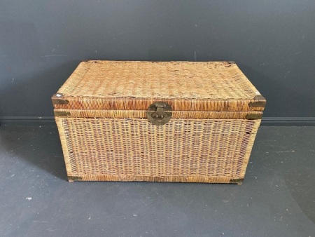 Large Cane Storage Trunk