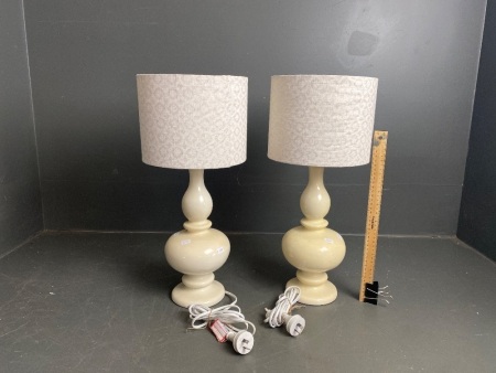 Two Table Lamps