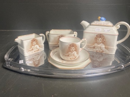 Vintage HRH Princess Elizabeth Teaset by Paragon