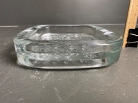 1970s Swedish Art Glass Bowl Pukeberg Sweden - 4