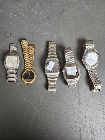 Selection of 5 Watches