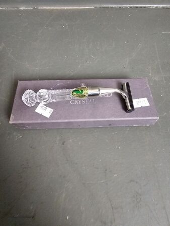 Waterford Crystal Razor in Original Box