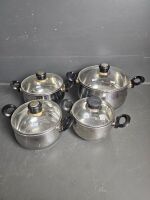 Set of 4 Bergner Pots