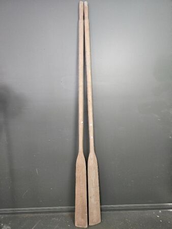 Large Vintage Oars