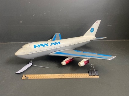 Large Vintage Pan Am Model Plane Made in Japan