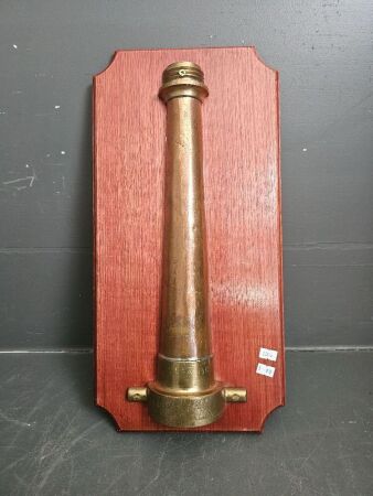 Copper/Brass Mounted Half Fire Hose Nozzle