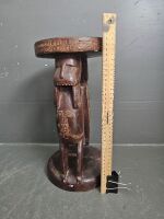 Wooden Tribal Stool - 3