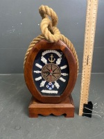 Nautical Style Bench Clock