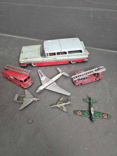 Selection of Diecast Cars and Planes