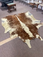 Large Cow Hide Rug - 2