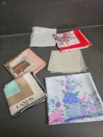 6 Silk Scarves Made in France & Switzerland