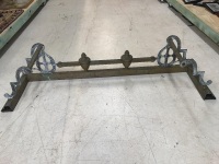 Large Vintage Brass & Copper Fire Surround