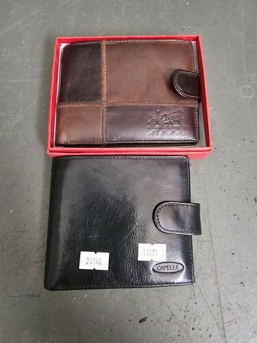 Two Leather Wallets