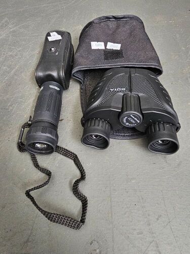 Pair Binoculars and a Minocular