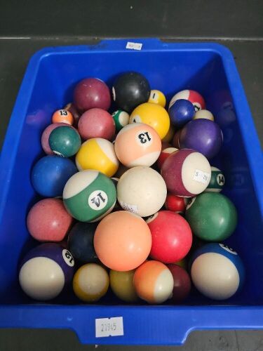 Selection of Pool Balls