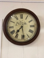 Large Hanging Zierk Pendulum Wall Clock - 2