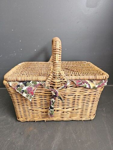 Picnic Basket with Contents