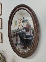 Victorian Oval Mirror