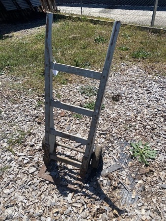 Timber Ladder Baggage Trolley