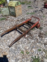 Timber Ladder Baggage Trolley - 5