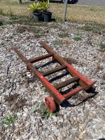 Timber Ladder Baggage Trolley - 2