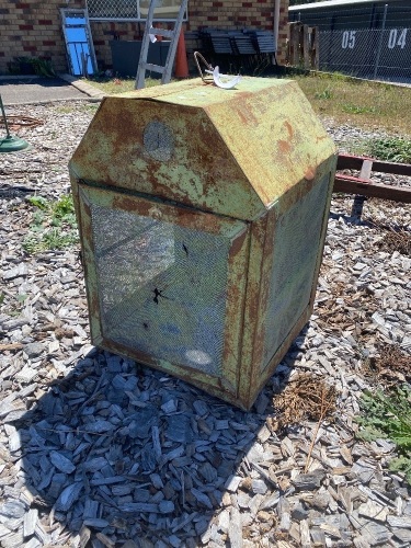 Large Metal Hanging Meat Safe