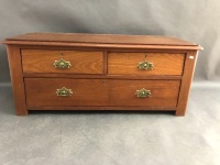 Vintage Red Cedar 3 Drawer Lowboy