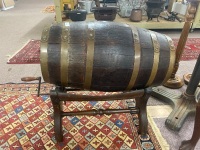 Wine Barrel on Stand - 3