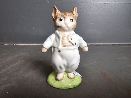 Beswick Ware Beatrix Potter Tom Kitten Special Edition Gold Figurine