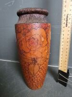 Pokerwork Vase - 3