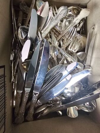 Massive Lot of Silver Plated Cutlery