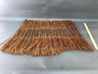 1940's PNG Grass Skirt with Braided Hem