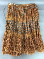 1940's PNG Grass Skirt with Braided Hem - 2