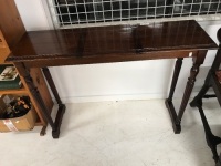 Narrow Georgian Mahogany Sofa Table