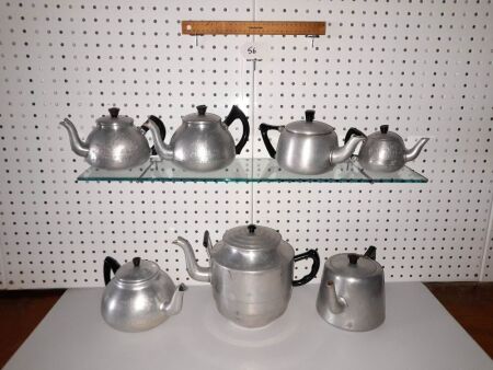 Selection of Vintage/Retro Teapots