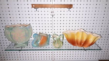 Vintage Australian Luster Ware Vases