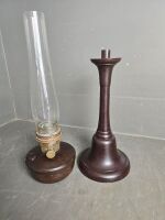 Tall Bakelite Aladdin Kerosene Lantern - 4