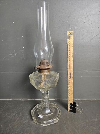 Vintage Clear Galls Kerosene Lantern