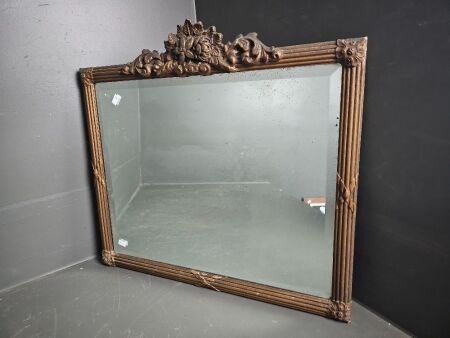 Bevelled glass Mirror in Ornate Frame