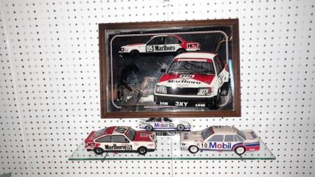 Pair of Peter Brock Ceramic Money Boxs Commemorative mirror/Sticker